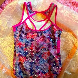 Capzio sz Large dance leotard pink